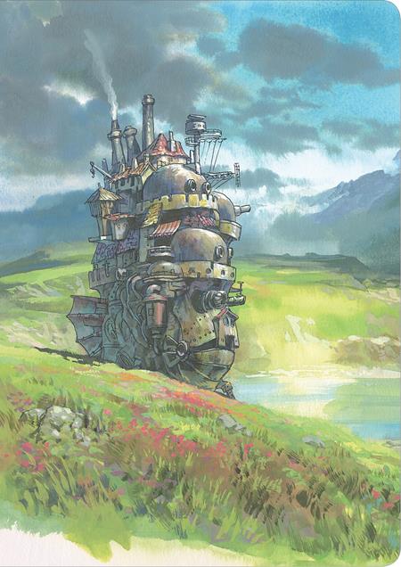 Studio Ghibli Howls Moving Castle Journal - Stationery - Image - Pop Weasel