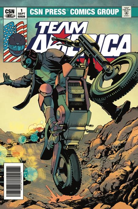 Team America Racing Full Throttle Edition #1 | One Shot B Javier Saltares Variant - Image