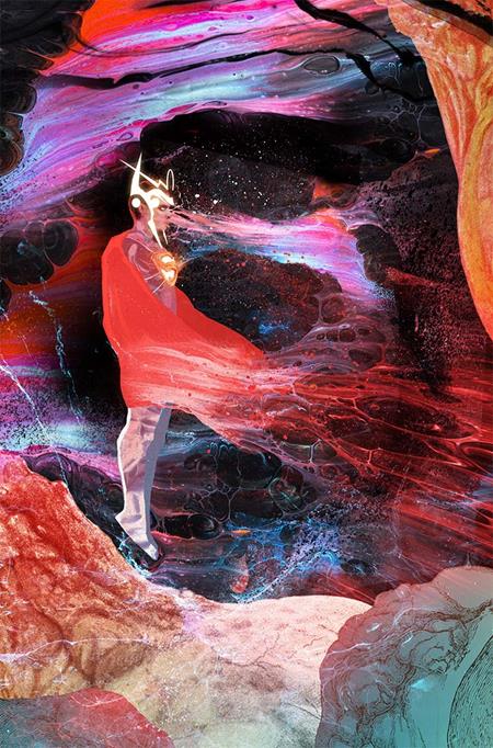 Superman Annual Year One Thousand #1  | One Shot  E Alex Eckman-lawn Card Stock Var (dc K.o.)