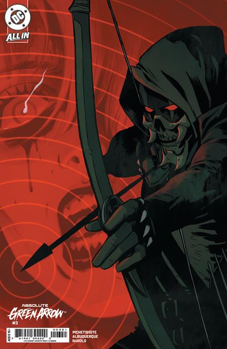 Absolute Green Arrow #3 (of 6)  E Inc 1:25 Becky Cloonan Card Stock Var