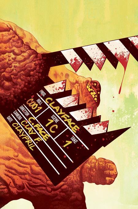 Clayface Celebrity Dirt #1 (of 6)  B Mike Del Mundo Card Stock Var