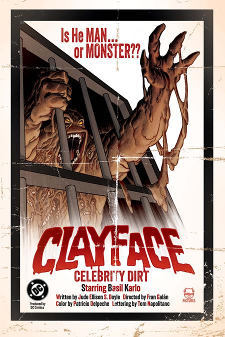 Clayface Celebrity Dirt #1 (of 6)  C Dave Johnson Card Stock Var