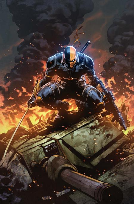 Deathstroke The Terminator #5  D Carlo Pagulayan Card Stock Var