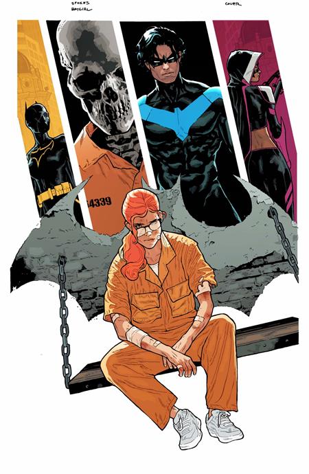 Barbara Gordon Breakout #3  D Jeff Spokes Card Stock Var