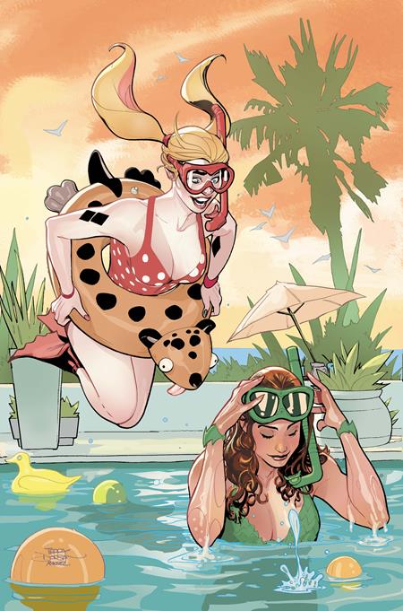 Harley Quinn #64 C Terry Dodson & Rachel Dodson Card Stock Var - Image