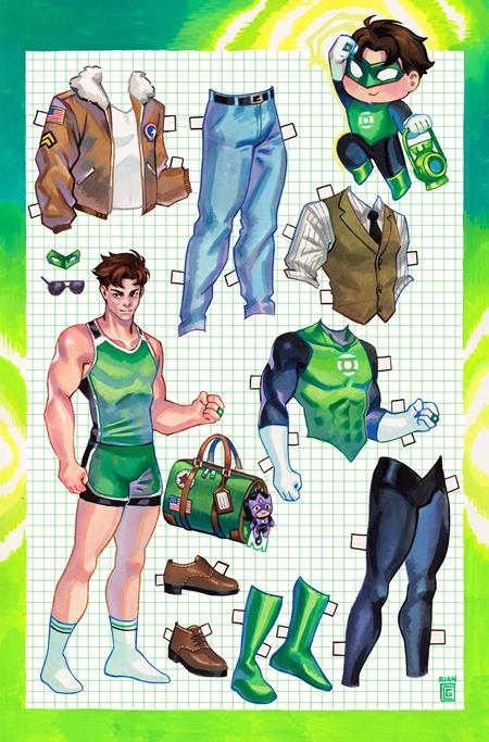 Green Lantern Corps #18  C Rian Gonzales Card Stock Var