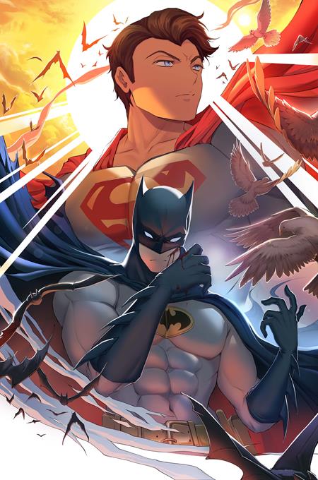 Batman Superman Worlds Finest #53  B Rachta Lin Card Stock Var