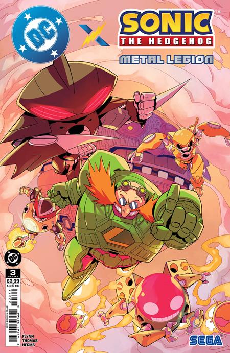 DC X Sonic The Hedgehog The Metal Legion - Comics - Image - Pop Weasel