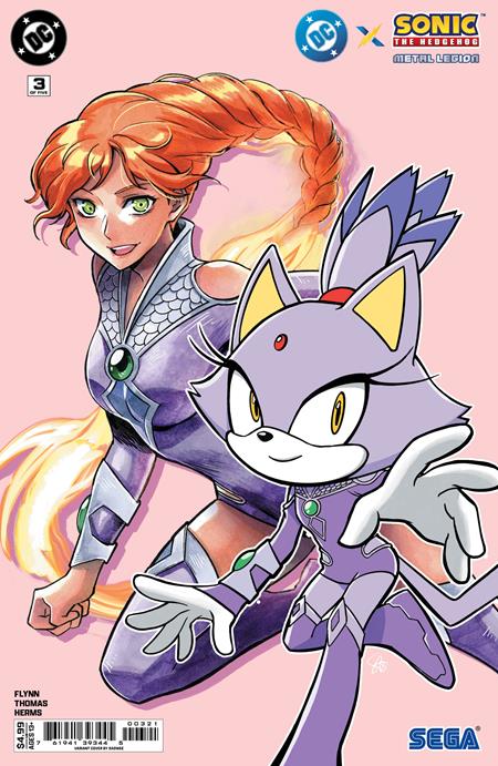 DC X Sonic The Hedgehog The Metal Legion #3 (of 5)  B Saowee Card Stock Var