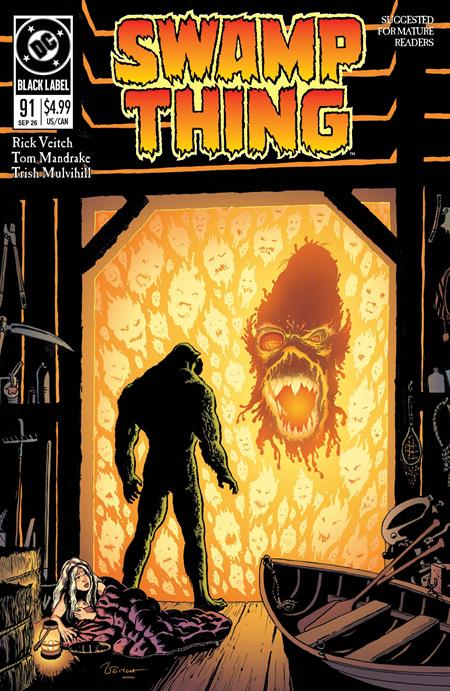Swamp Thing 1989 #4 (Of 4) A Rick Veitch - Image