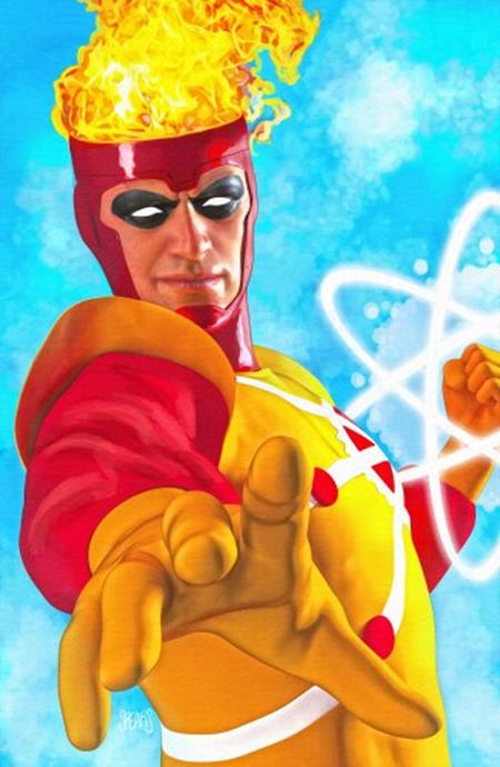 Fury Of Firestorm #4 (of 8)  E Mark Spears Card Stock Var