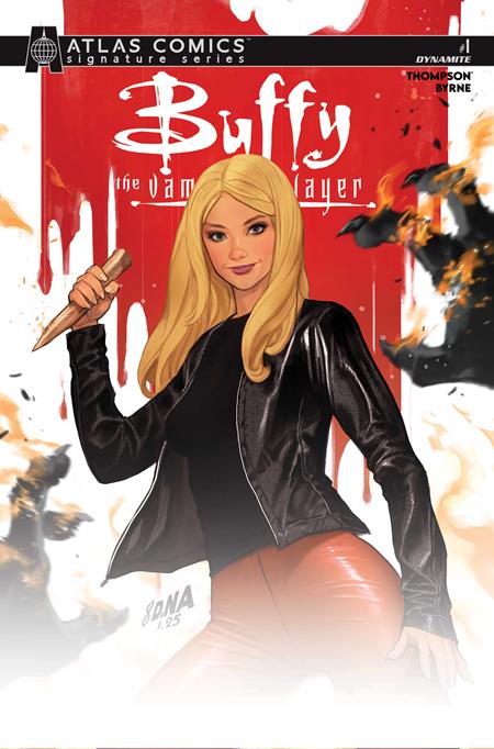 Buffy The Vampire Slayer #1  I David Nakayama Atlas Edition Signed By Kelly Thompson Var