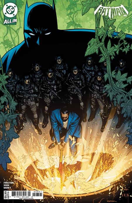 Df Batman #8 Variant Signed By Ryan Sook