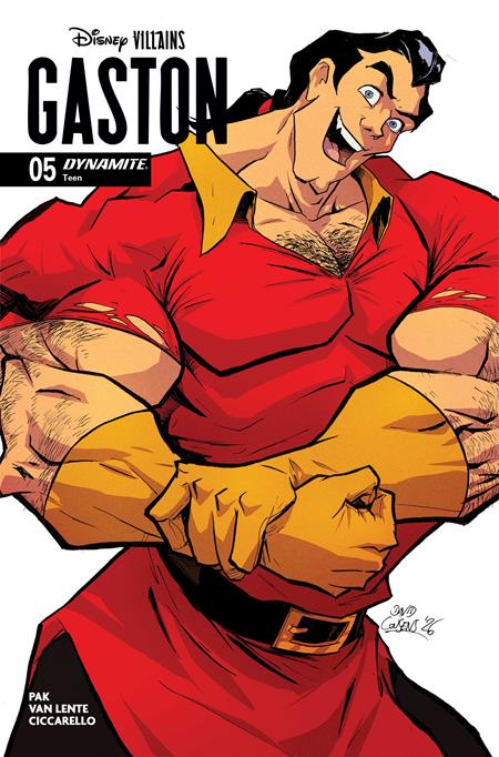 Disney Villains Gaston #5  D David Cousens Var