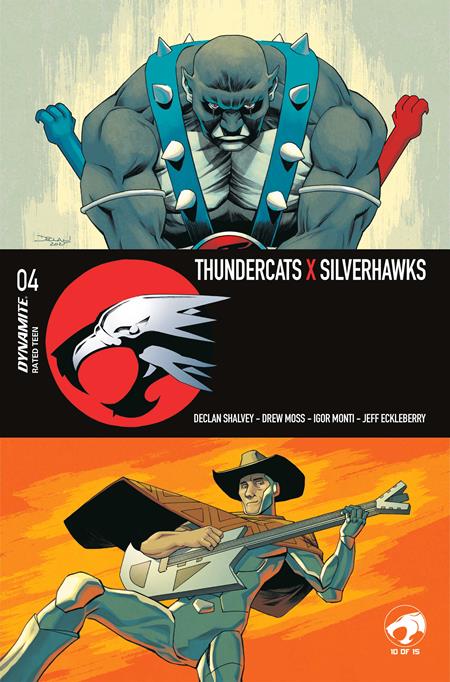 Thundercats X Silverhawks #4  A Declan Shalvey Var