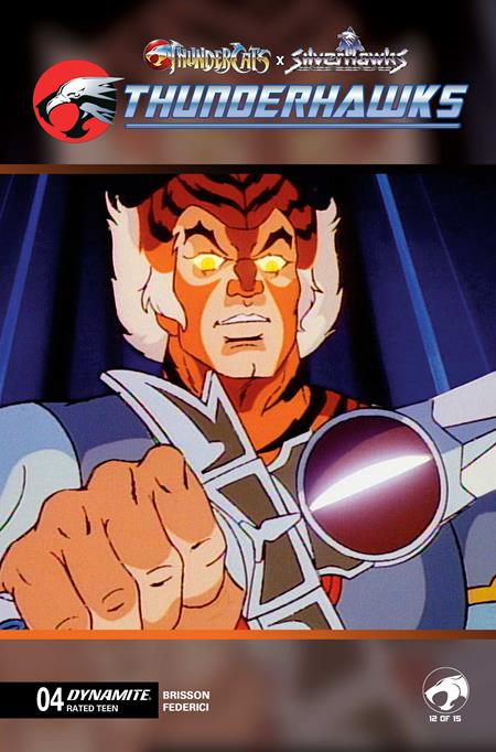 Thundercats X Silverhawks Thunderhawks #4  E Animation Art Var