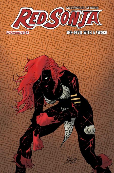 Red Sonja She Devil With A Sword #3  M Pablo De Bonis Absolute Homage Var