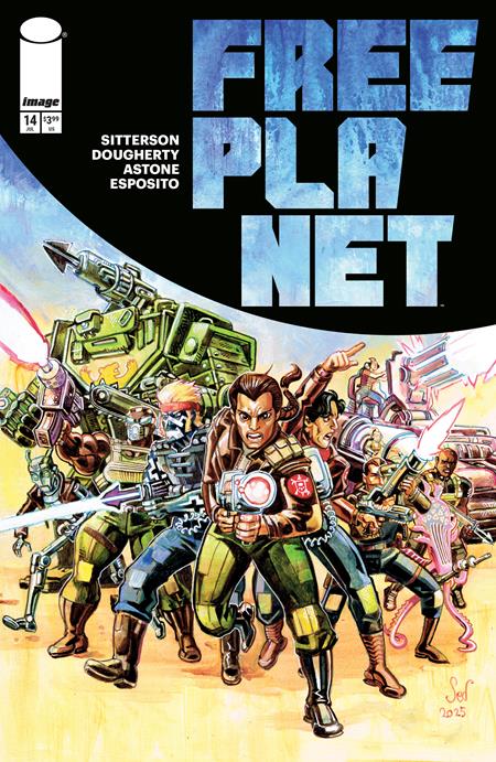Free Planet #14  A Jed Dougherty