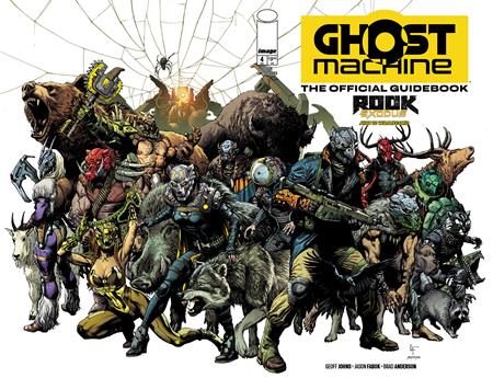 Ghost Machine The Official Guidebook #4 (of 5)  A Gary Frank & Brad Anderson Wraparound