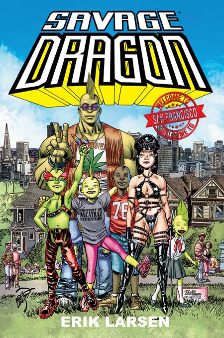 Savage Dragon Welcome To San Francisco | TPB - Image