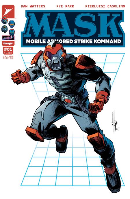 Mask #1 2nd Printing A Jason Howard - Image