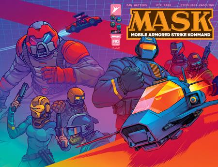 Mask #1 2nd Printing B Pye Parr Wraparound Var - Image