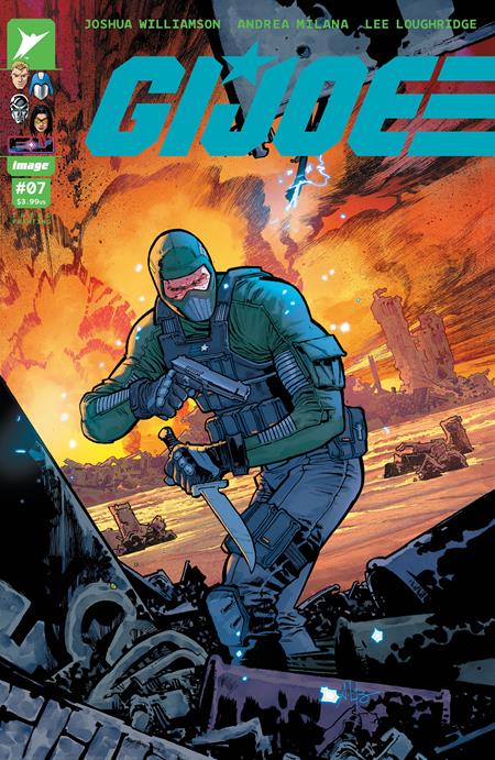 Gi Joe #7 3rd Ptg  A Andrei Bressan & Adirano Lucas