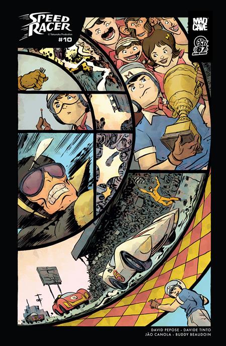 Speed Racer #10 B Jesse Lonergan Connecting Retro Var - Image