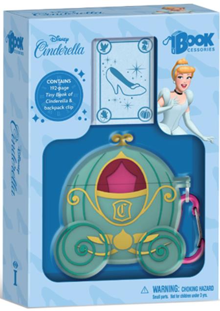 Bookcessories Disney Tiny Book Of Cinderella  | Hardcover - Graphic Novel - Image - Pop Weasel