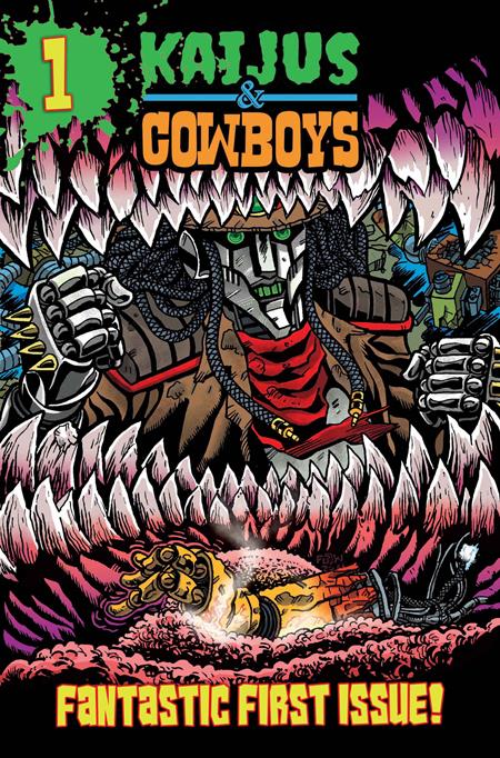 Kaijus & Cowboys #1 (of 12)  A Frankie B Washington
