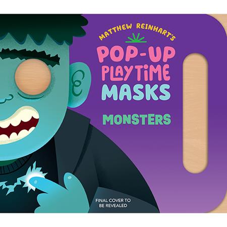 Pop-up Playtime Masks  | Hardcover Monsters