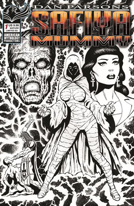Dan Parsons Safiya Mummy #1  C Dan Parsons Limited Edition Var