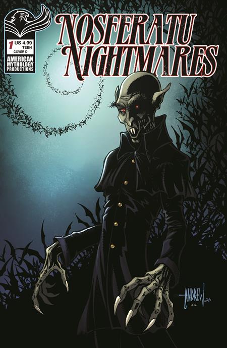 Nosferatu Nightmares #1 D Andrew Mangum Var - Image