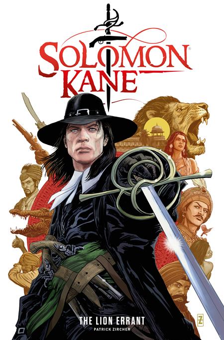 Solomon Kane The Lion Errant #1 (of 4)  F Patch Zircher Foil Var
