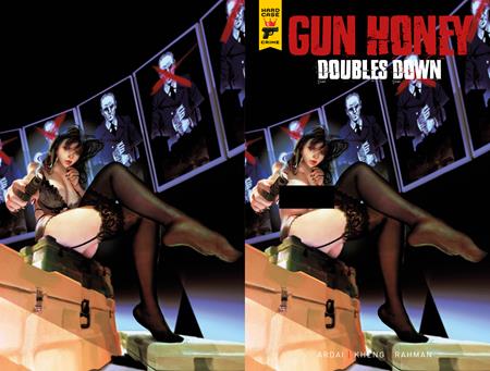 Gun Honey Doubles Down #2 (of 4)  H Seage Wraparound Nude/clothed Bagged Var