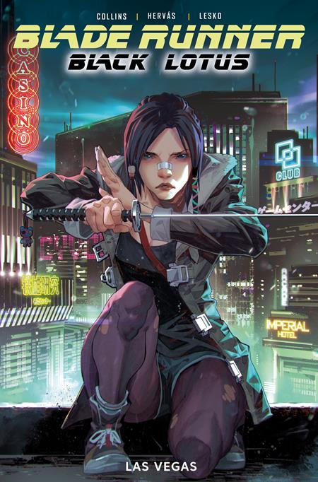 Blade Runner Black Lotus Las Vegas  | TPB Vol 01 Direct Market Edition Kael Ngu