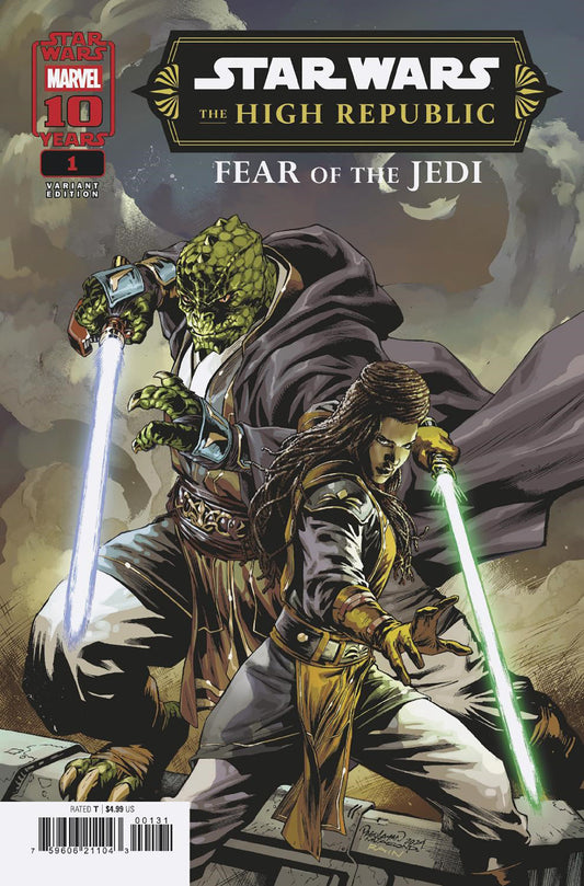 STAR WARS: THE HIGH REPUBLIC - FEAR OF THE JEDI #1 CARLO PAGULAYAN VARIANT image