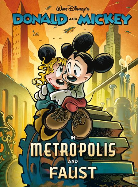 Walt Disneys Donald And Mickey  | Hardcover In Metropolis And Faust - Graphic Novels - Image - Pop Weasel