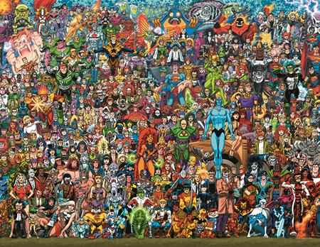 New History Of The DC Universe #3 (Of 4) D Scott Koblish Legacy Card Stock Var - Image