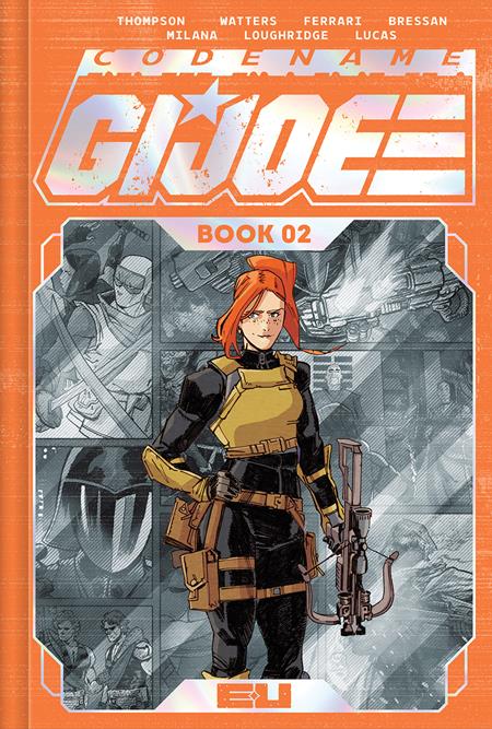 Codename Gi Joe Dlx Edition | Hardcover Book 02 Marco Ferrari Spot Foil - Image - Graphic Novel - Image - Pop Weasel