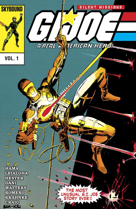 Gi Joe A Real American Hero The Silent Missions | TPB Direct Market Exclusive Ed Hannigan & Klaus Janson - Image - Graphic Novel - Image - Pop Weasel