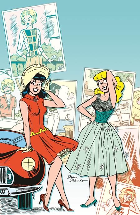 Archie Comics 85Th Anniversary Presents Betty & Veronica Fashion Pages (One-Shot) D Dan Decarlo Foil Full Art Var - Image