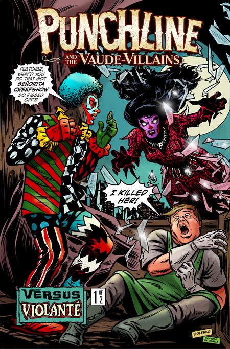 Punchline And The Vaude-villains Vs Violante #1 (of 2)  B Nik Poliwko Var