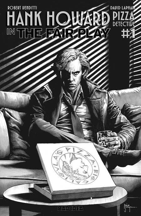 Hank Howard Pizza Detective The Fair Play #1 | One Shot B Mico Suayan Noir Bw Var - Image