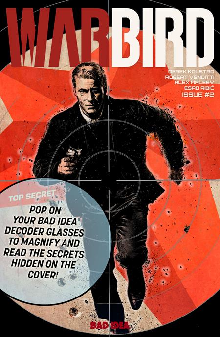 Warbird #2 (Of 4) D Alex Maleev Secret Decoder Var - Image