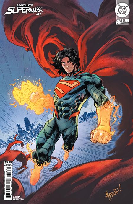 Absolute Superman #22  D Scott Hepburn Card Stock Var