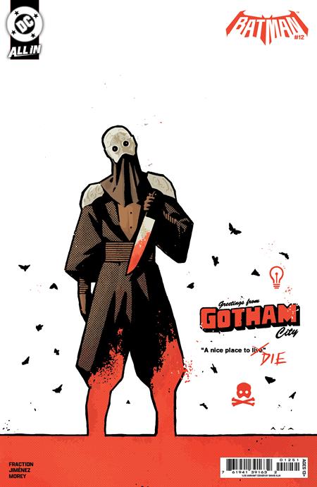 Batman #12 F Inc 1:25 David Aja Card Stock Var - Image