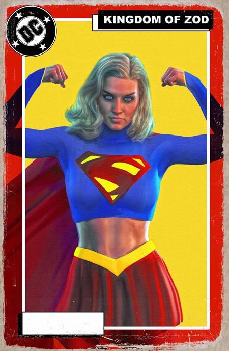 Supergirl #16  E Mark Spears Kingdom Of Zod Foil Var (kingdom Of Zod)