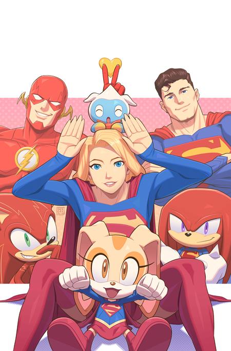 DC X Sonic The Hedgehog Metal Legion #4 (of 5)  B Min Ho Kim Card Stock Var