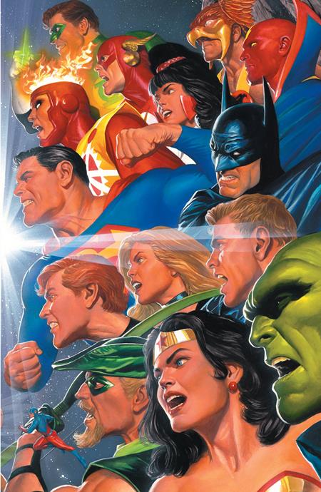 Avengers Jla #4 Facsimile Edition  B Alex Ross DC Marvel Connecting Var